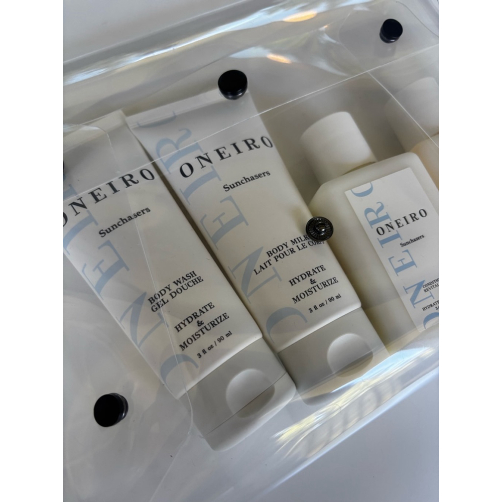 Oneiro Sunchasers Travel Set - Body Wash, Milk lotion, Shampoo, Conditioner - Picture 6 of 7